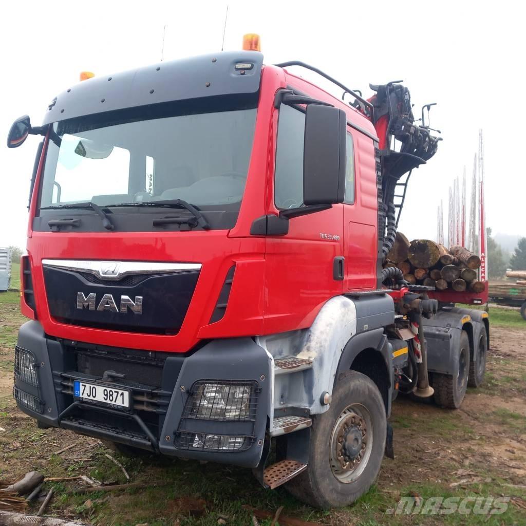 MAN TGS 13.480 木材运输车