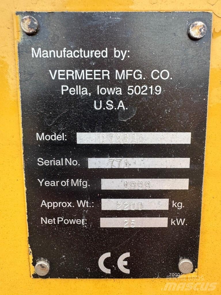 Vermeer D7X11A 水平定向钻井设备