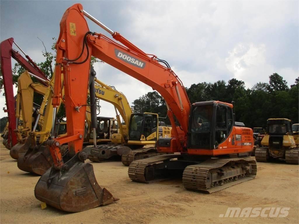 Doosan dx225 履带挖掘机