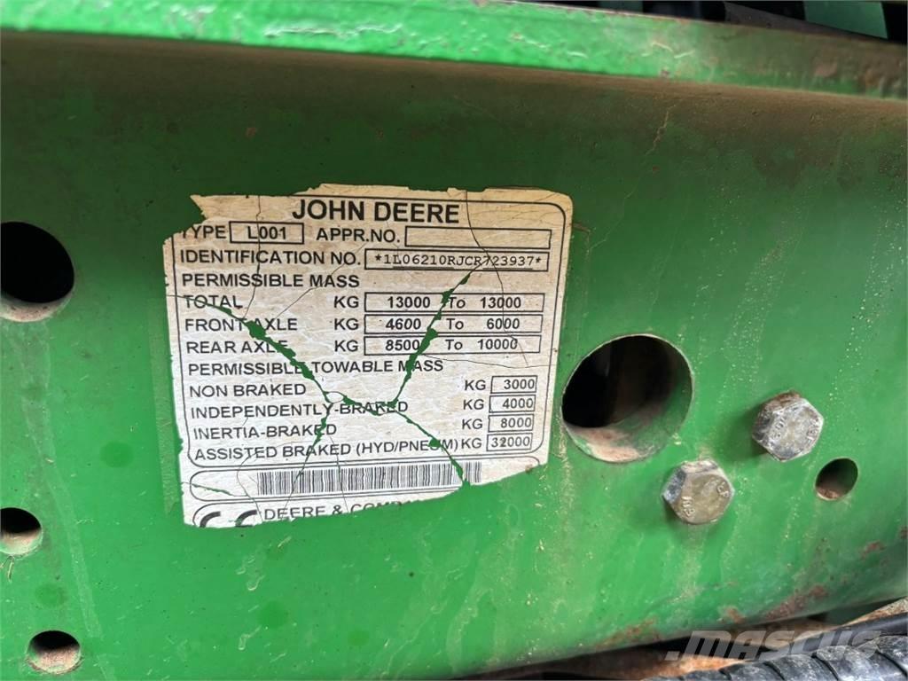 John Deere 6210R 拖拉机/农用车