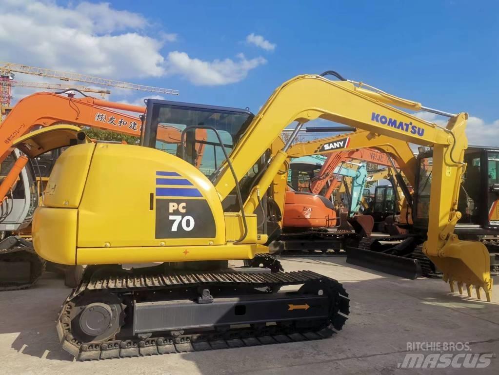Komatsu PC 70 履带挖掘机