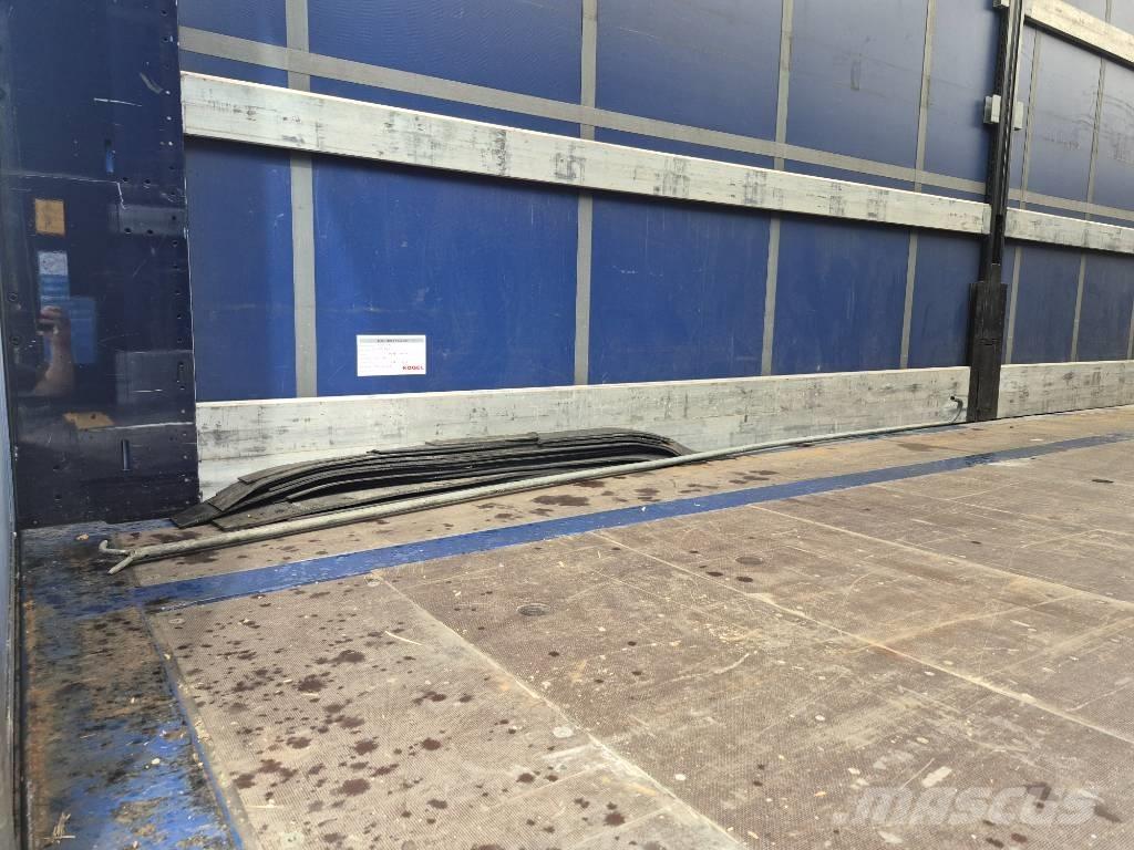 Kögel S 24 coil 侧帘半挂车