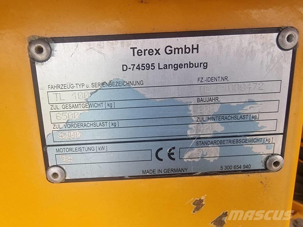Terex TL 100 轮式装载机