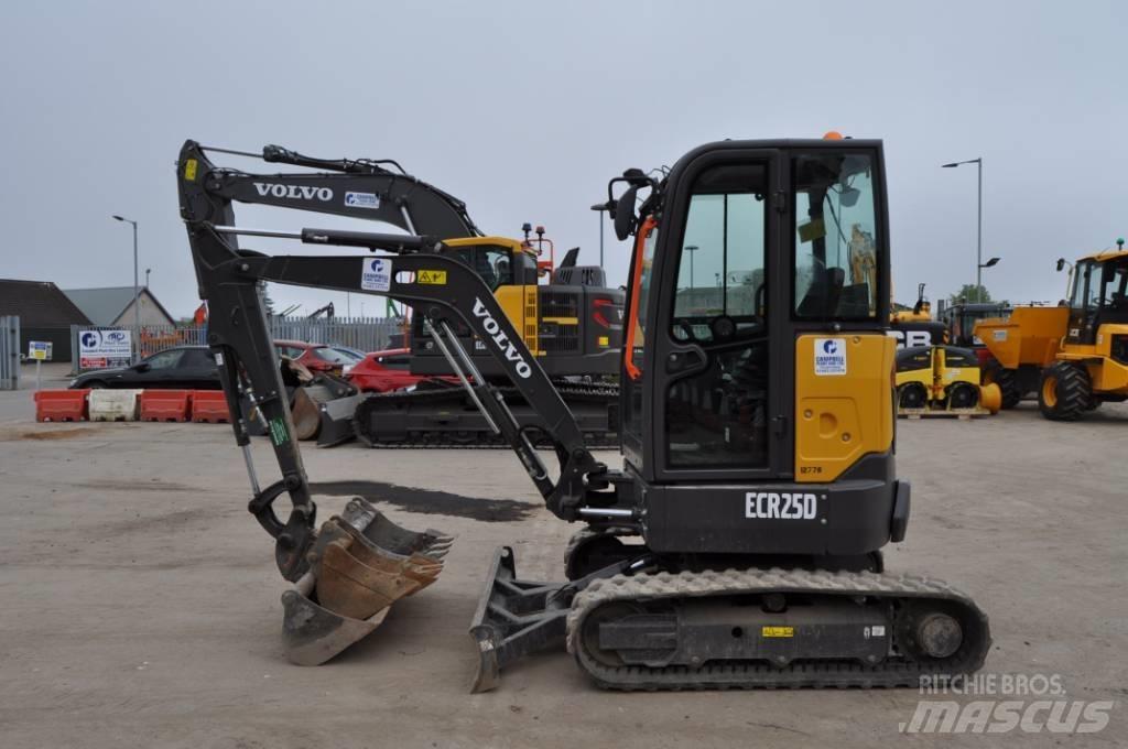 Volvo ECR 25 D 小型挖掘机