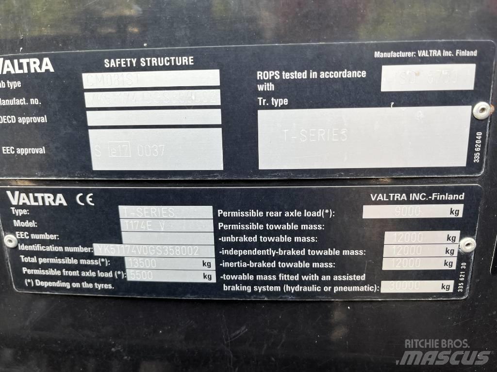 Valtra T174 E 拖拉机/农用车