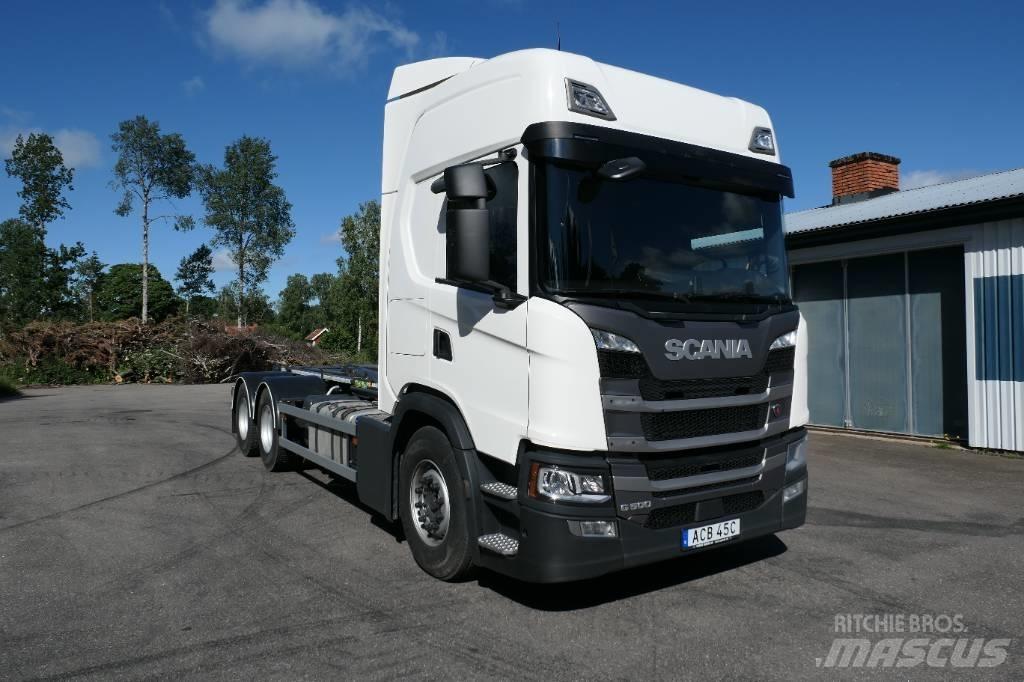 Scania G500B6x2NB 工程吊钩车