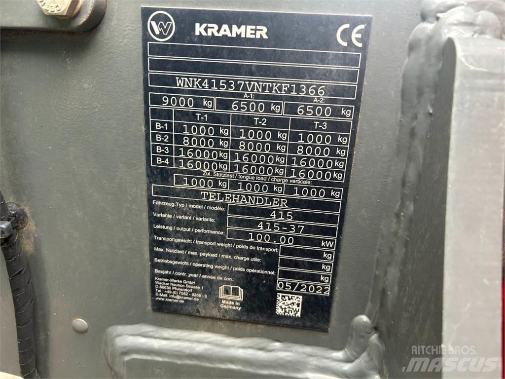 Kramer KT 407 伸缩臂叉装车|叉装车