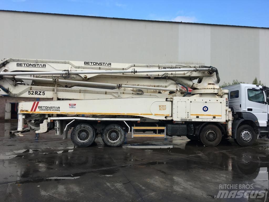 Betonstar 52M-5RZ 混凝土输送泵|布料机