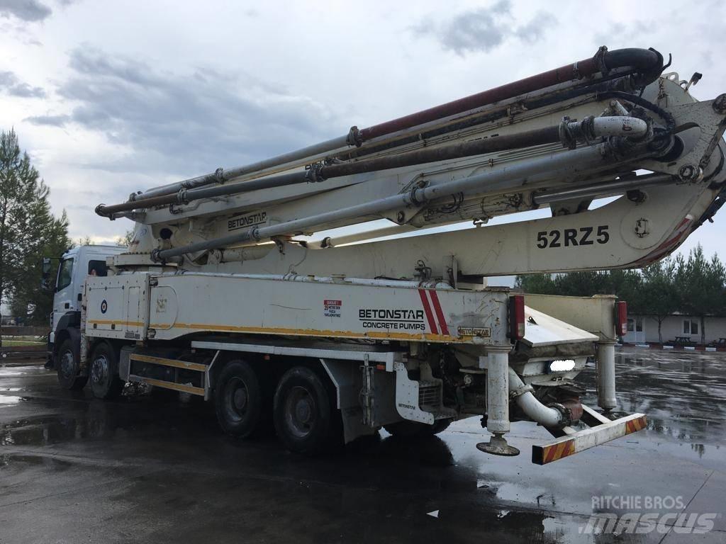 Betonstar 52M-5RZ 混凝土输送泵|布料机