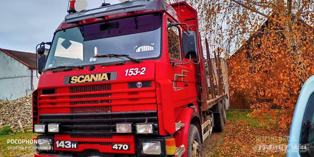 Scania 143 H 470 木材运输车