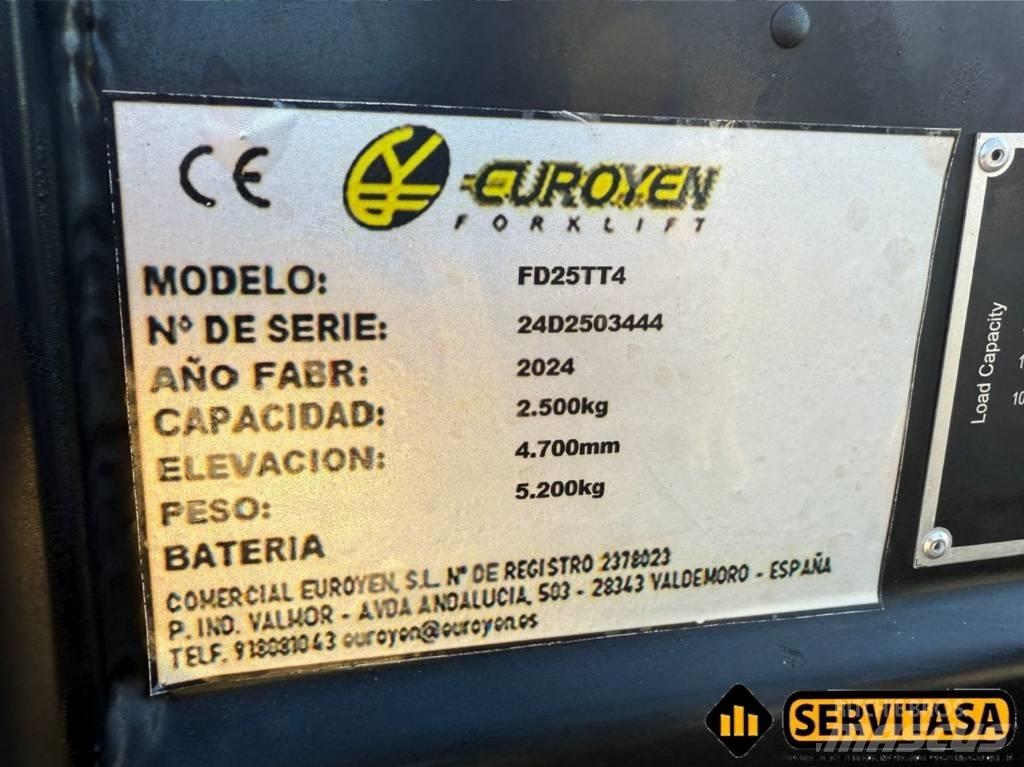 EUROYEN FD25TT4 柴油叉车