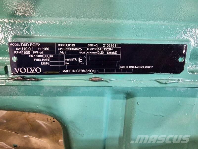 Volvo D6D EGE2 发动机