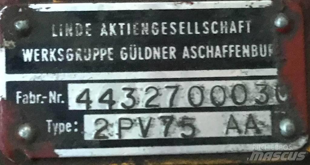 Linde 2PV75 AA 液压