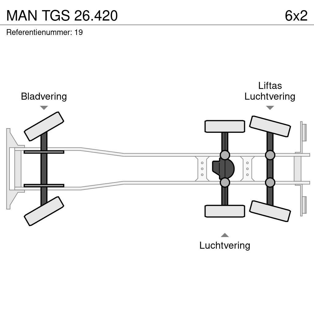 MAN TGS 26.420 工程吊钩车