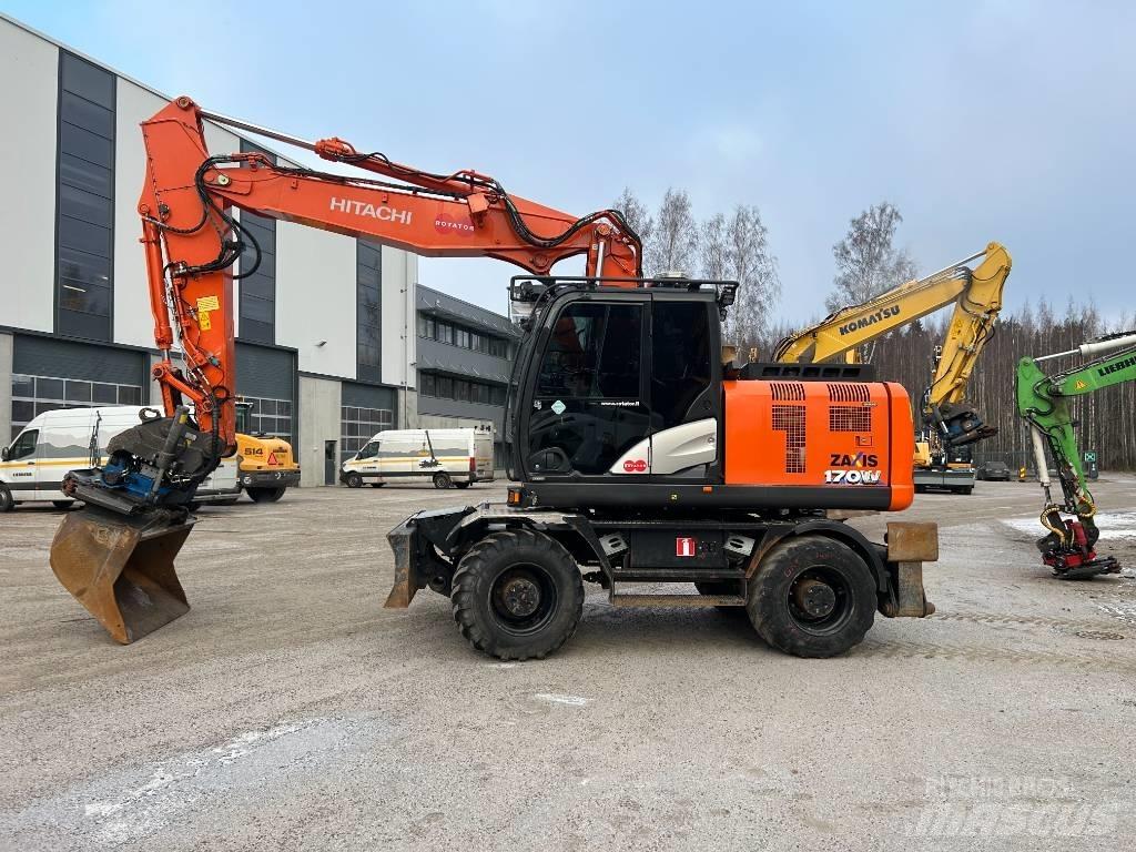 Hitachi ZX 170 W-6 轮式挖掘机