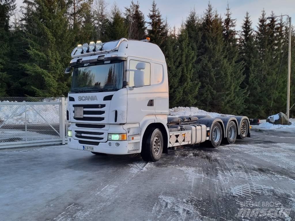 Scania R 480 8x4 平板车