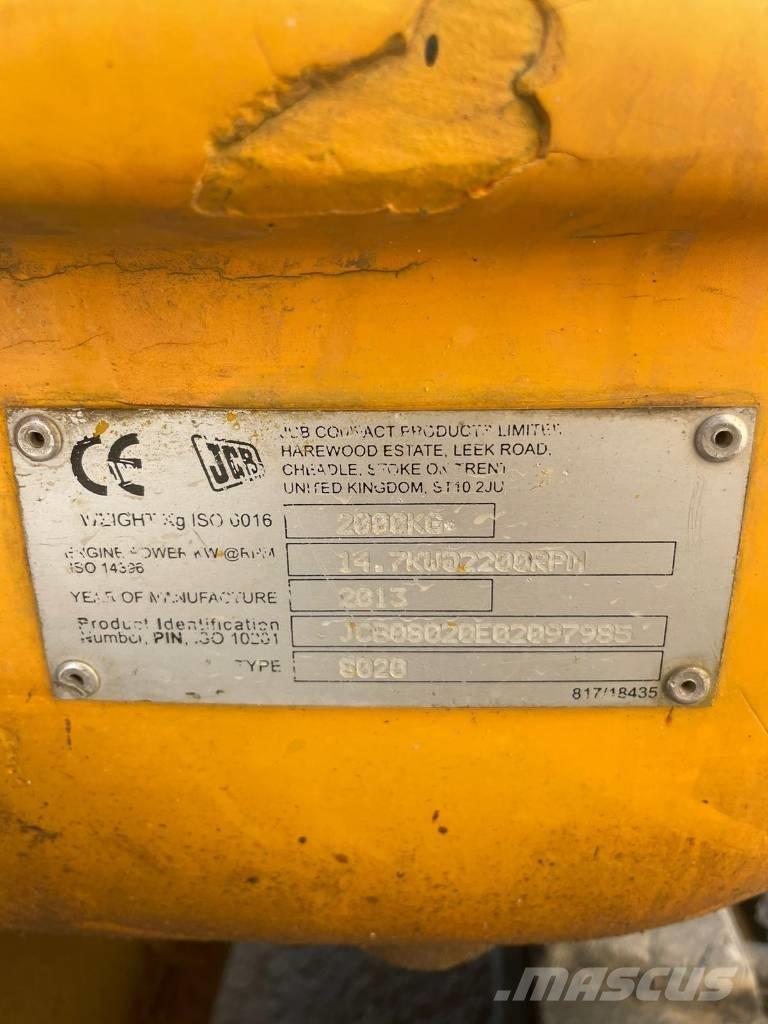 JCB 8020 小型挖掘机