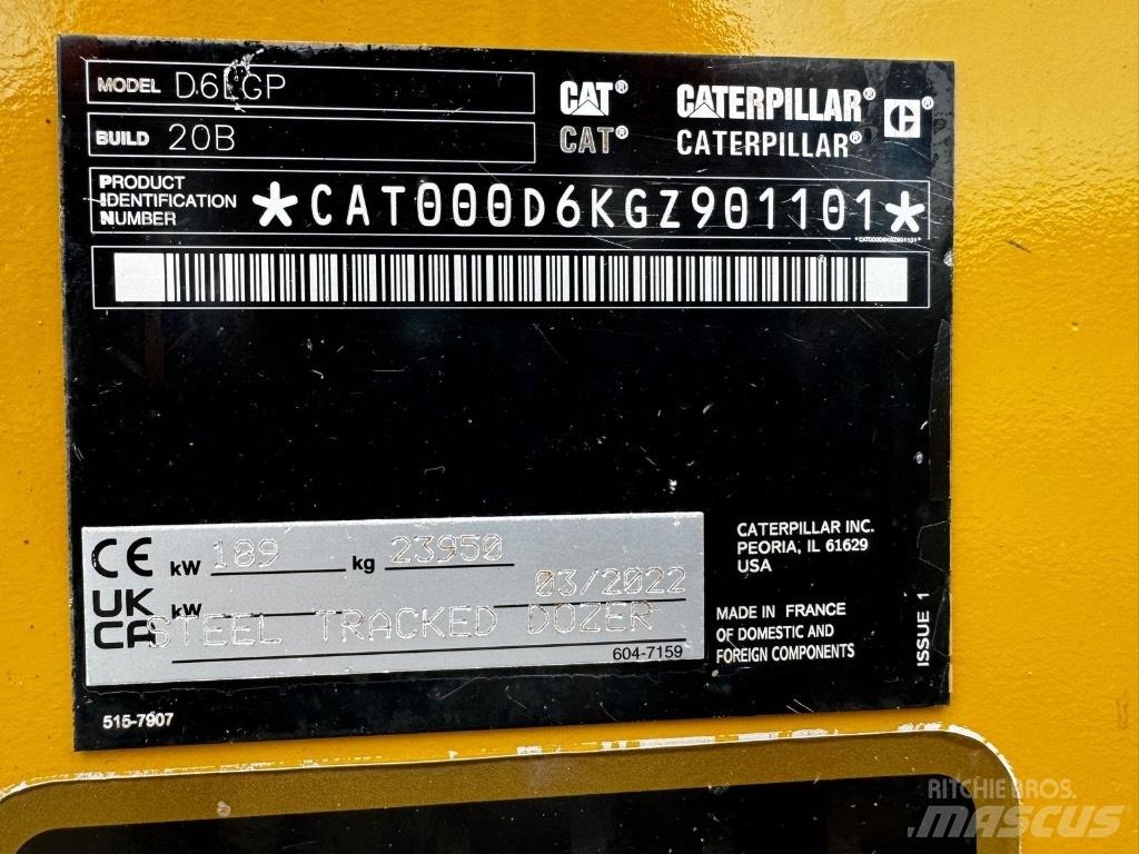 CAT D 6 LGP 履带式推土机