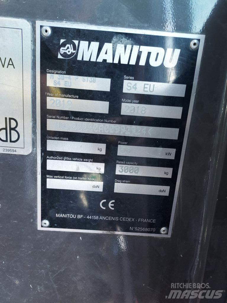 Manitou M 30.4 越野叉车|叉装车
