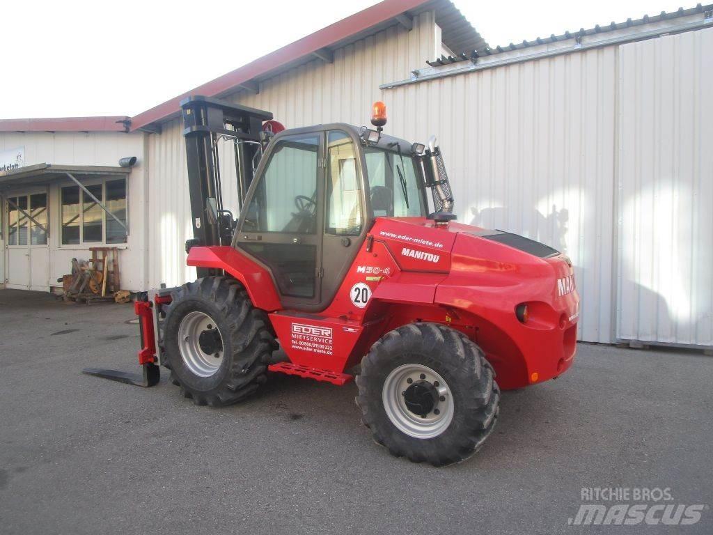 Manitou M 50-4 越野叉车|叉装车