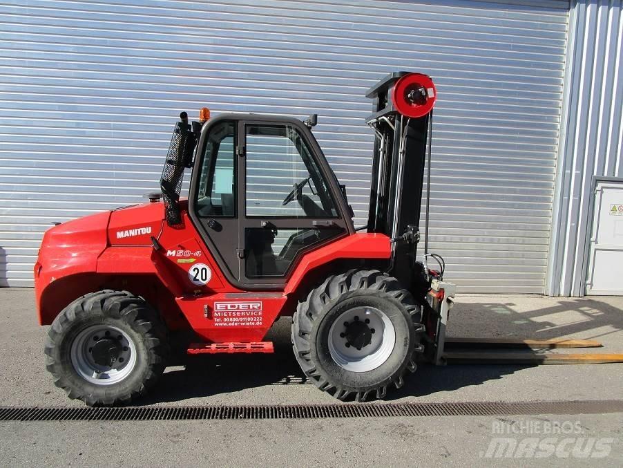 Manitou M 50-4 越野叉车|叉装车