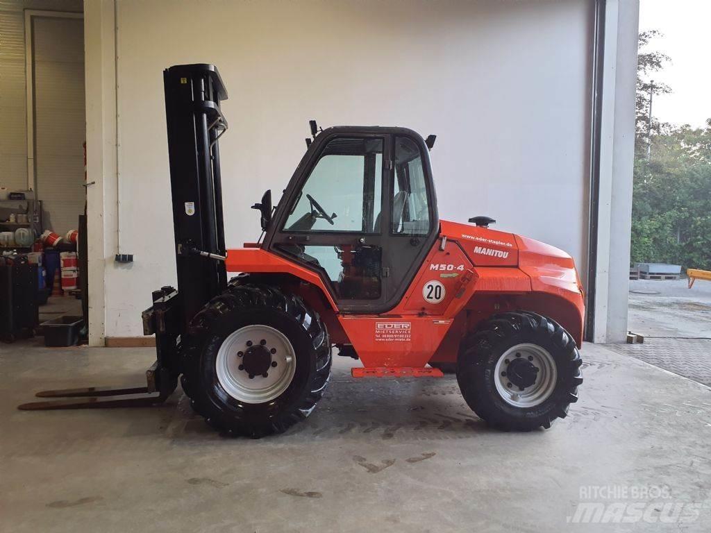 Manitou M 50-4 越野叉车|叉装车