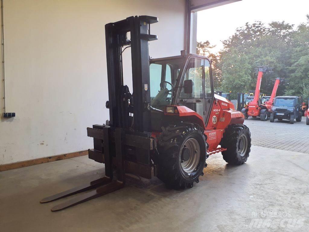 Manitou M 50-4 越野叉车|叉装车