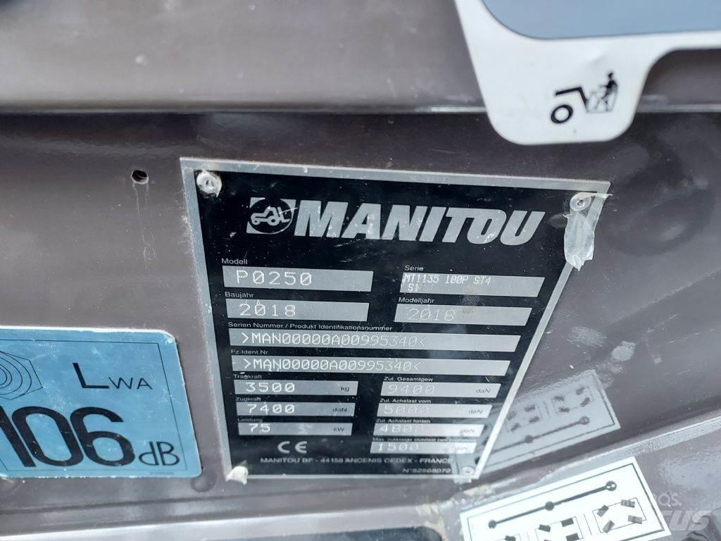 Manitou MT 1135 伸缩臂叉装车|叉装车