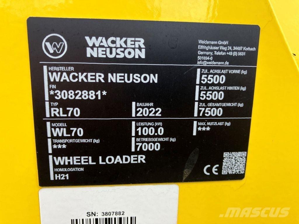 Wacker WL 70 轮式装载机