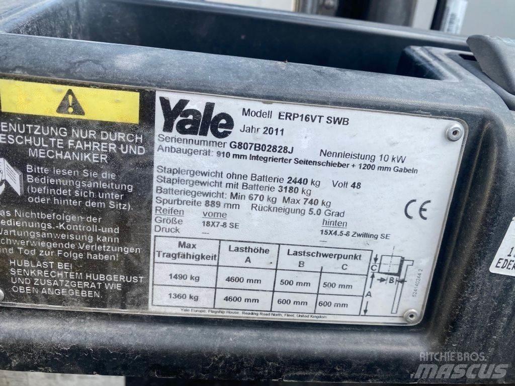 Yale ERP 16VT 电动叉车