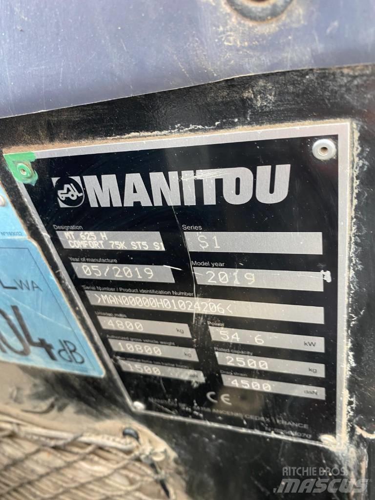 Manitou MT 625 H 伸缩臂叉装车|叉装车