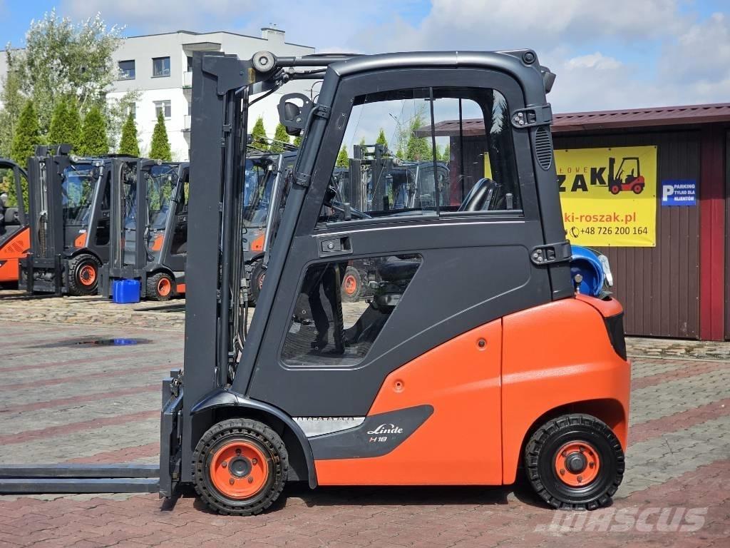 Linde H18T-01 天然气叉车