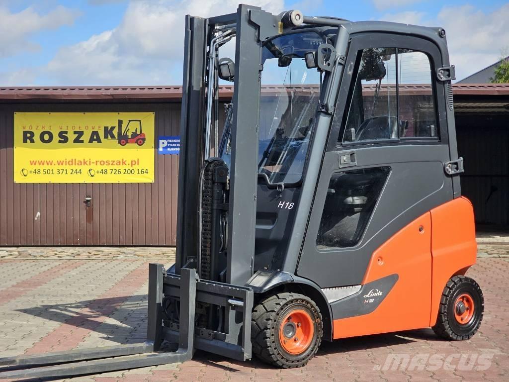 Linde H18T-01 天然气叉车