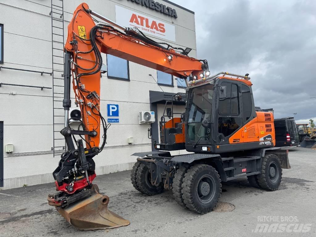 Doosan DX 165 W-5 轮式挖掘机