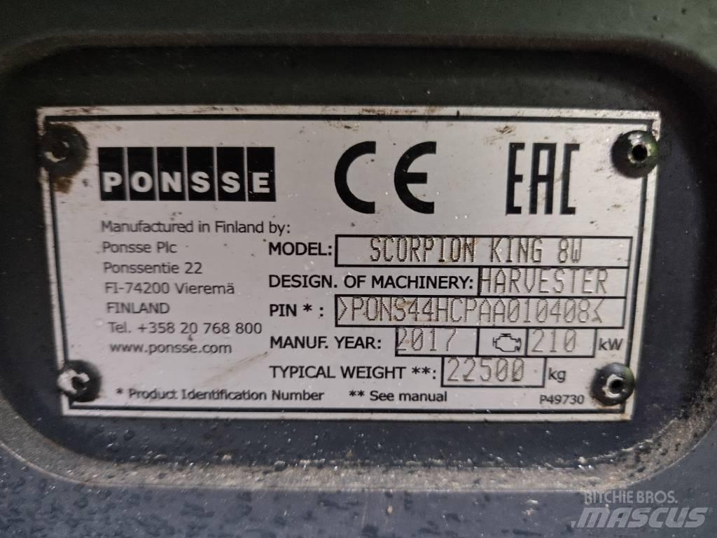 Ponsse Scorpion King 收割机