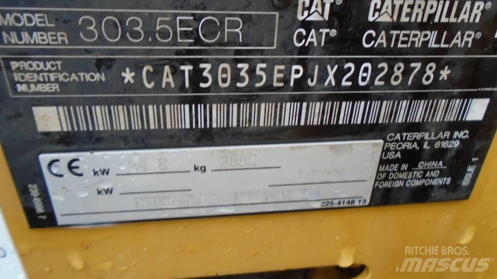 CAT 303.5 E CR 小型挖掘机