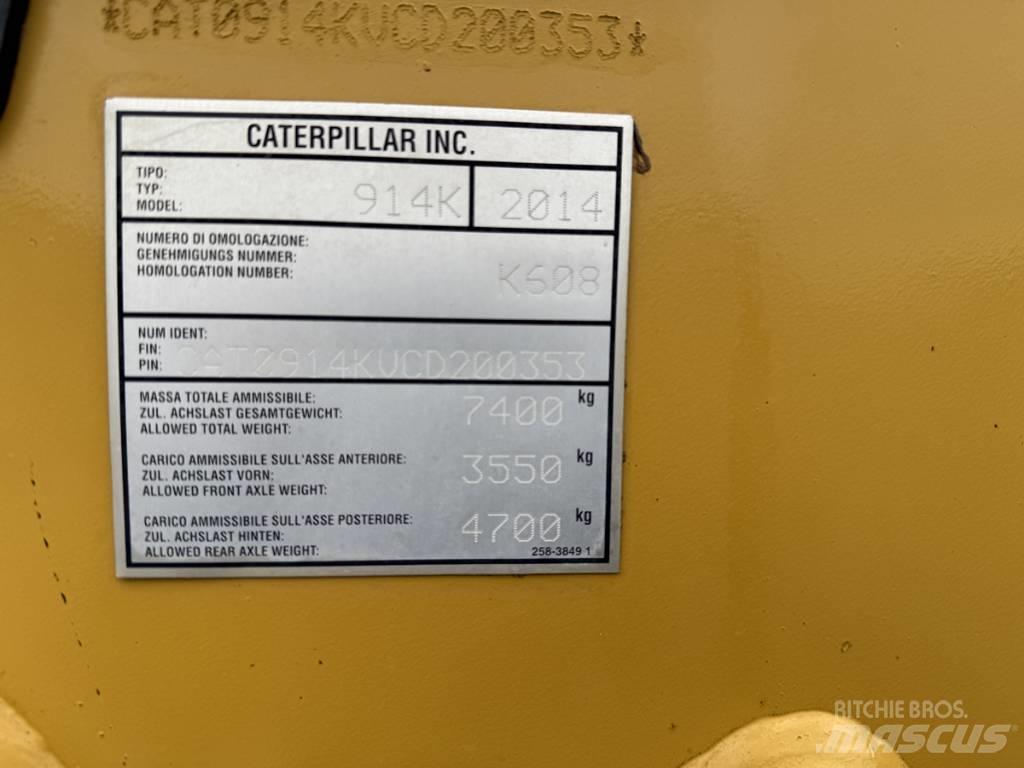 CAT 914K shovel 轮式装载机