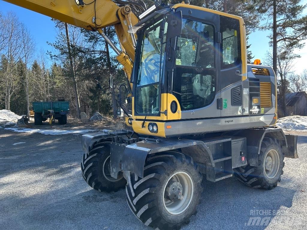 Komatsu PW148 -10 轮式挖掘机