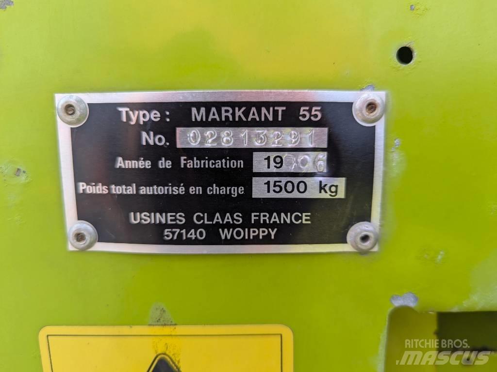 CLAAS Markant 55 方捆打捆机