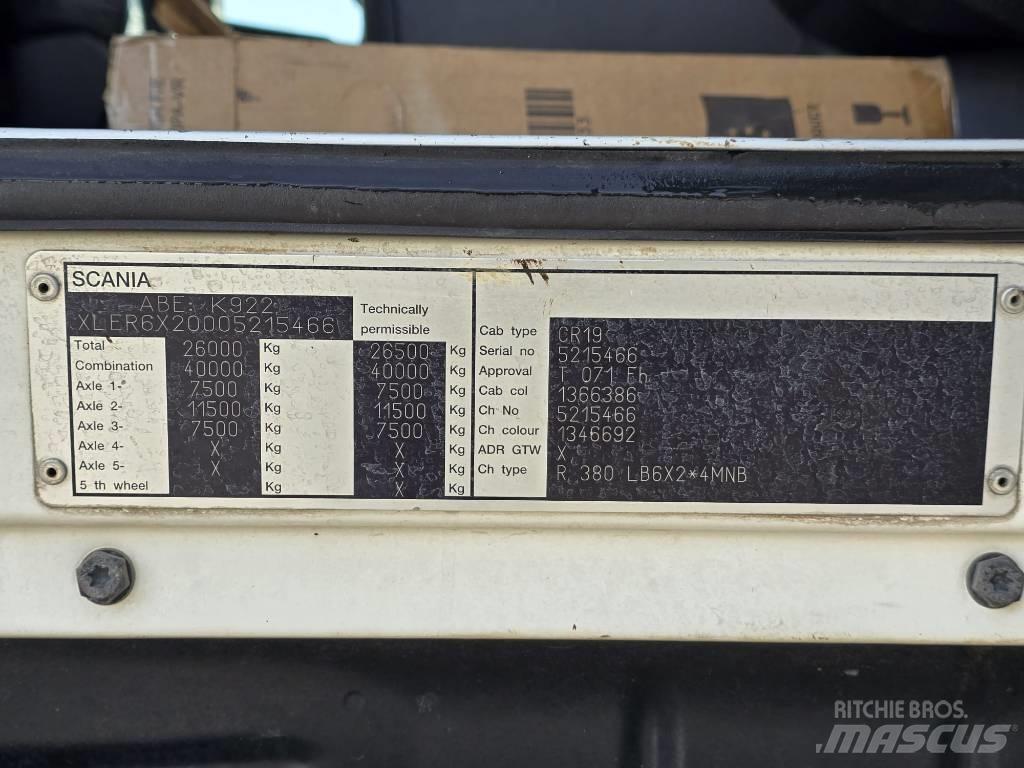 Scania R 380 平板车