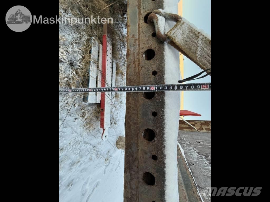 Krone SD flaktrailer 平板半挂车\侧翻自卸半挂车