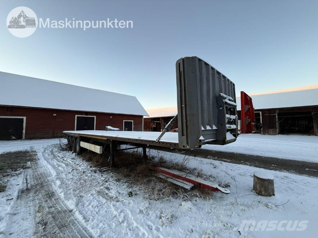 Krone SD flaktrailer 平板半挂车\侧翻自卸半挂车