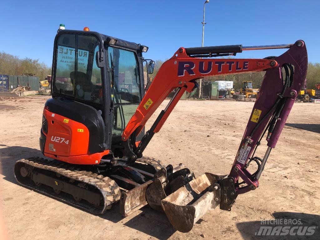 Kubota U 27-4 小型挖掘机