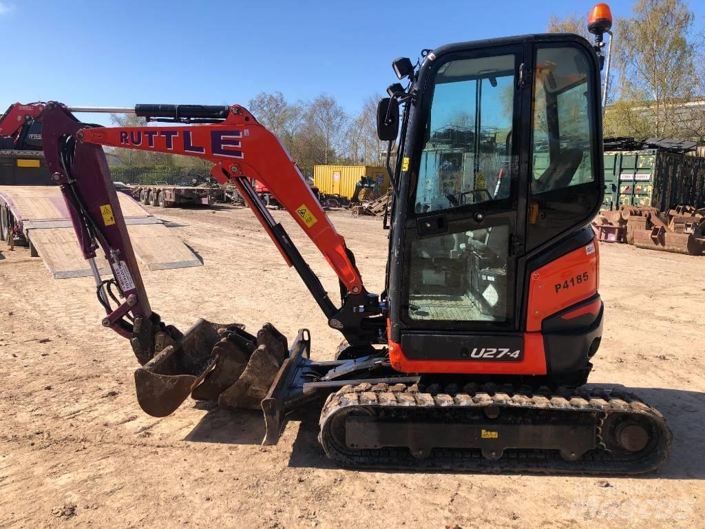 Kubota U 27-4 小型挖掘机