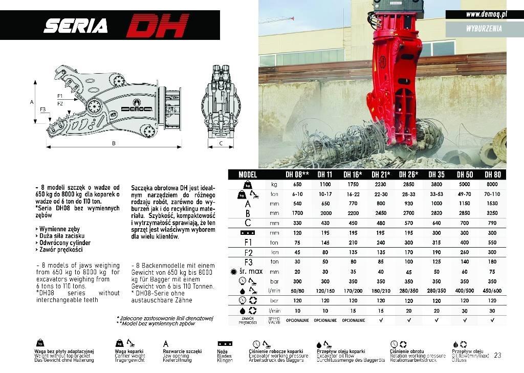  DEMOQ DH26 破碎钳