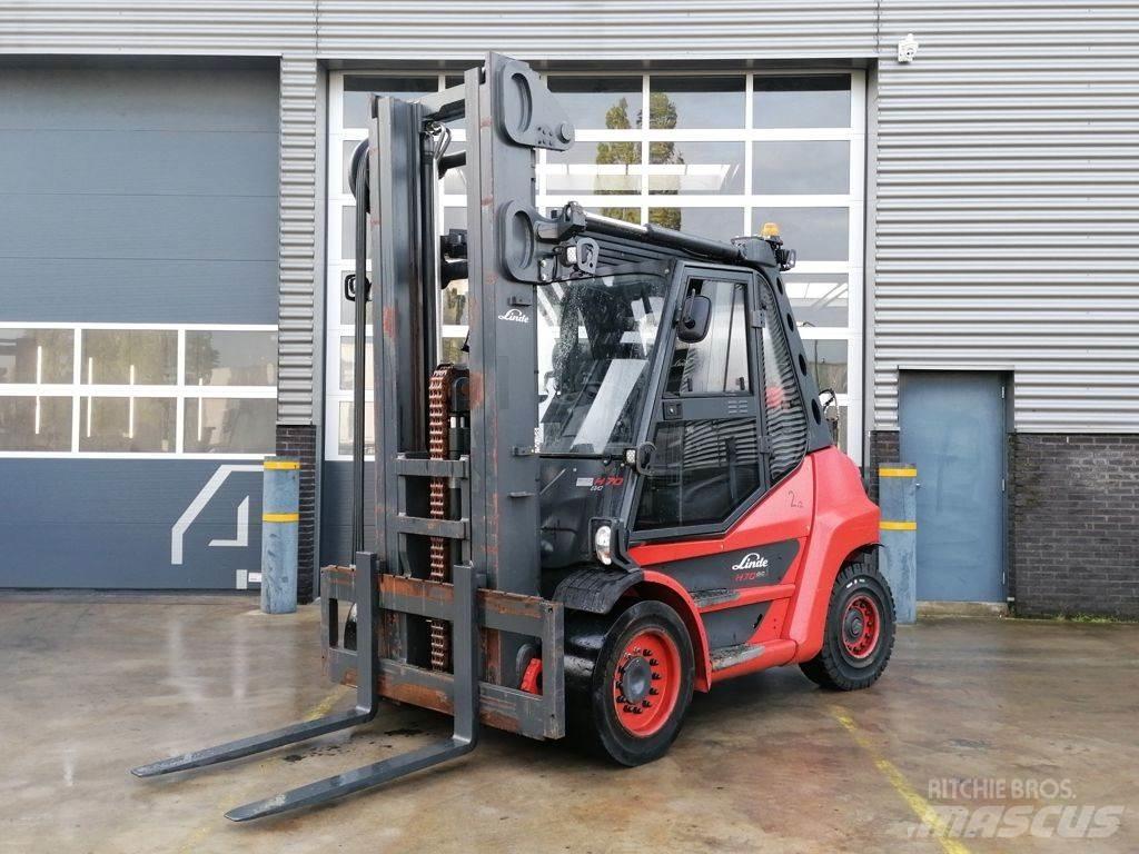 Linde H70T-01 天然气叉车