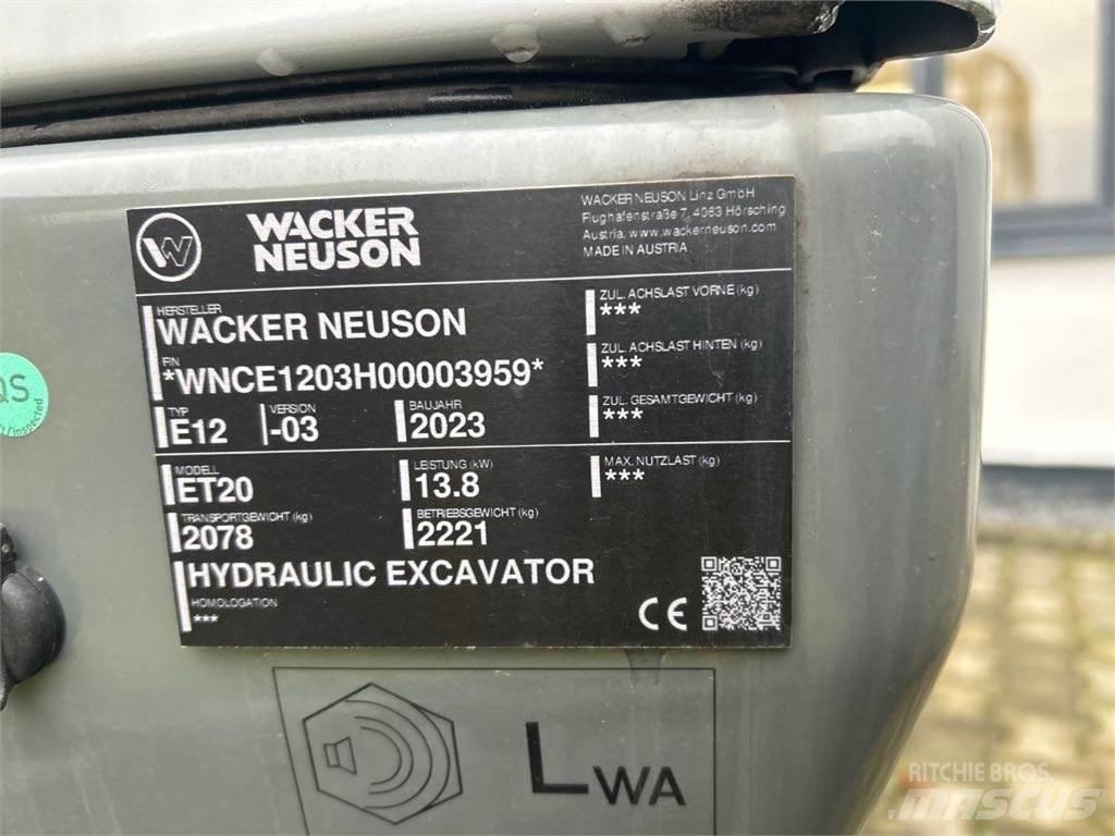 Wacker Neuson ET20 履带挖掘机