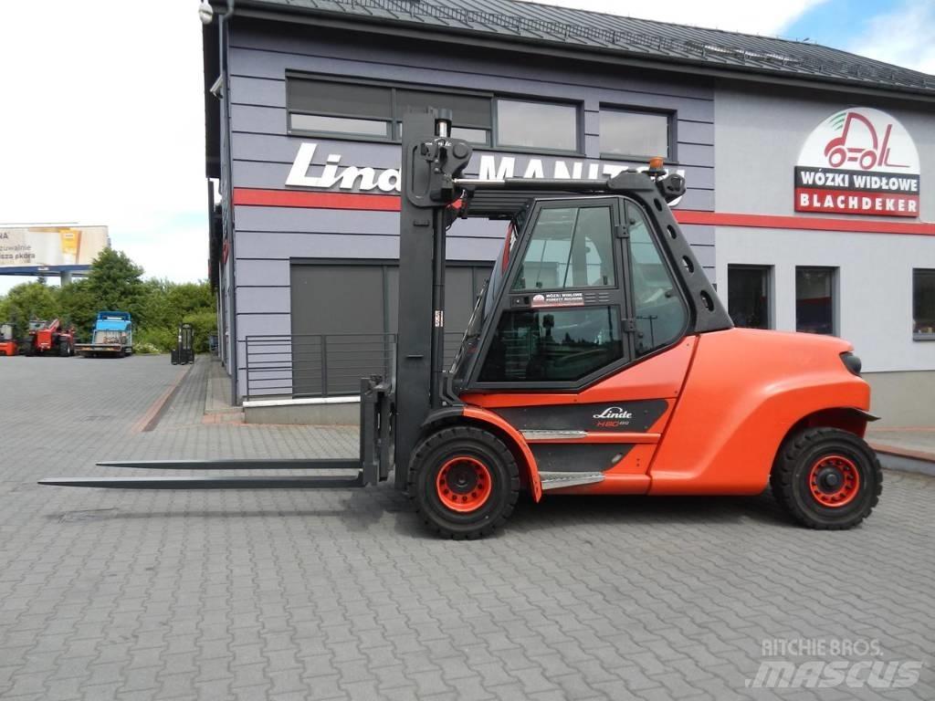 Linde H80D-03/1100 柴油叉车
