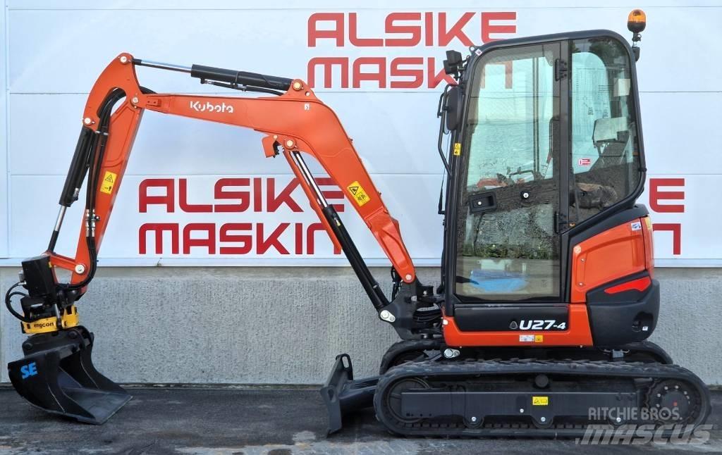 Kubota U 27-4 小型挖掘机