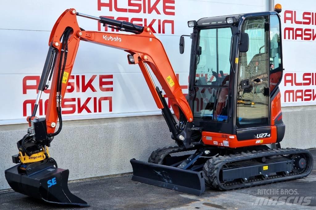 Kubota U 27-4 小型挖掘机